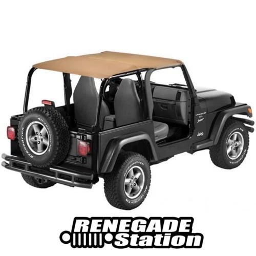 Jeep Wrangler Tj Safari Top Bikini Strapless Stile Spezia Denim Bestop 96-02 - Imagen 1 de 1