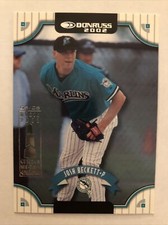 2002 RARE DONRUSS JOSH BECKETT CHICAGO SUN TIMES COLLECTION #'D 05/05