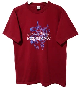 L Vtg 90s Michael Flatley's Lord of the Dance Irish Dancing Unicorn Y2K T-Shirt - Picture 1 of 8