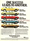 ROVER 'SD1' Reihe von Limousinen Kraftwagen WERBUNG (2) Vintage 1980 Druck Anzeige 703/70