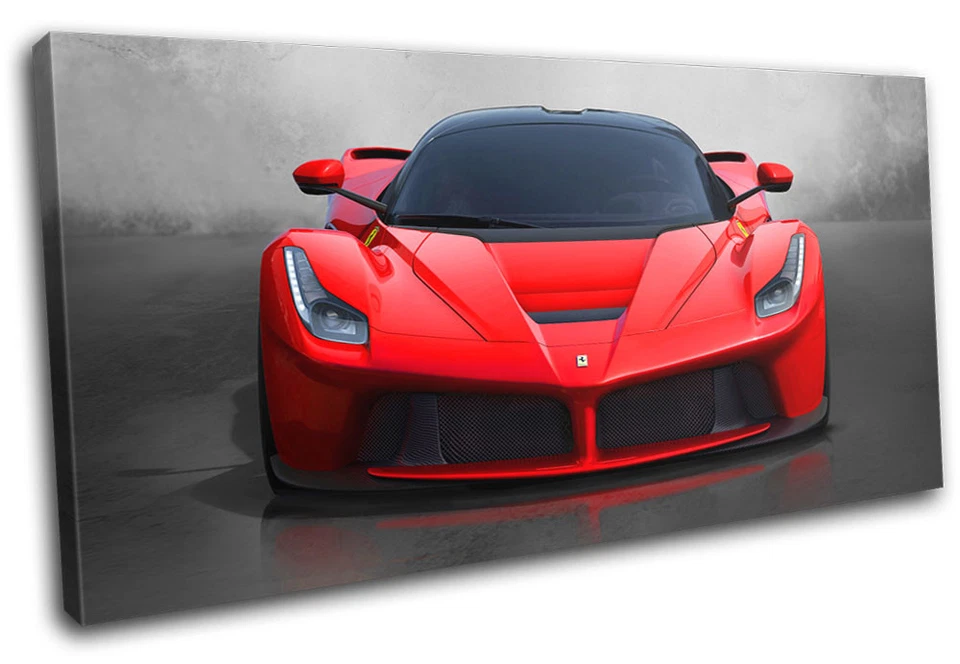 La Ferrari экзотический гипер суперкар автомобили один холст настенное искусство картина печати - Изображение 1 из 1