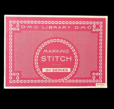 DMC Library Marking Stitch 3rd Series Needlework Cross Stitch Embroidery 1974 - Image 1 of 4