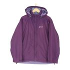 Berghaus Aq2 Rain Coat Purple Full Zip Hooded Waterproof Lined Womens Size 16