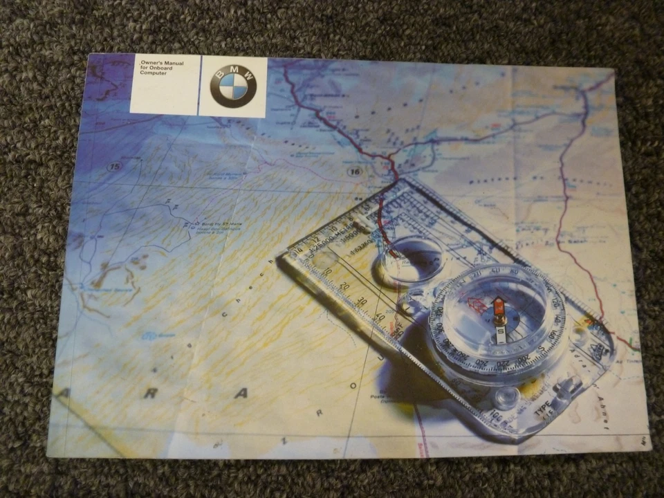 BMW M3 2004 cupé convertible sistema de navegación manual del propietario guía del usuario Foto 1 de 1