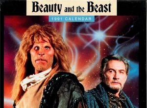Beauty and the Beast TV Series 1991 Calendar NEW SEALED - Picture 1 of 2