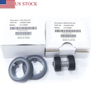 1 Set Scanner Bremse & Pick Roller Kit für Fujitsu Fi-7160 Fi-7180 Fi-7280 Fi-7260 - Bild 1 von 10