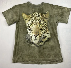 Tones of Africa Leopard Rare Tie Dye T Shirt Mens Medium Made in Africa - Picture 1 of 7
