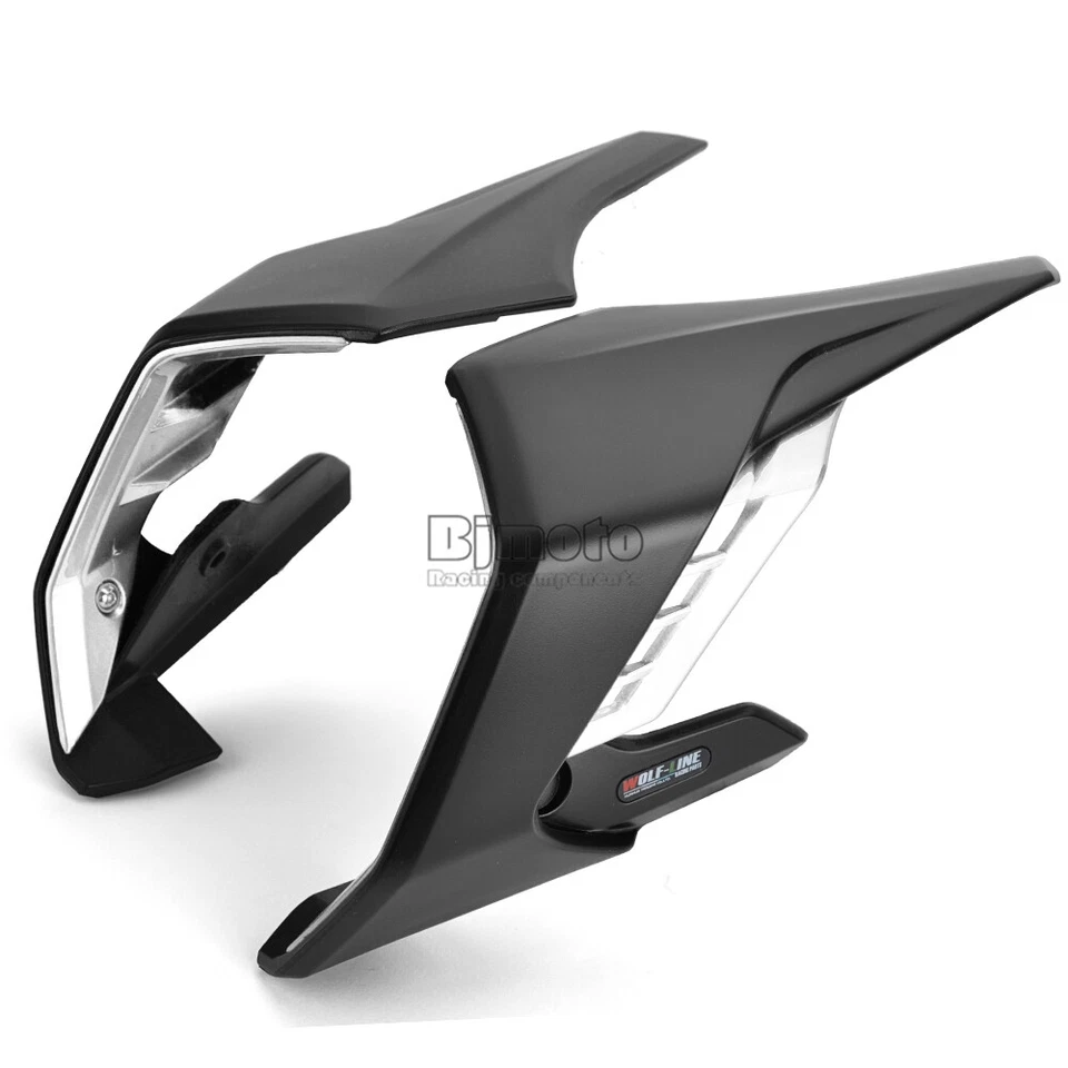 For 2019-2023 Honda CB650R Front Fairing Winglets Fin Trim Side Wing Cover — 第 1/4 张图片