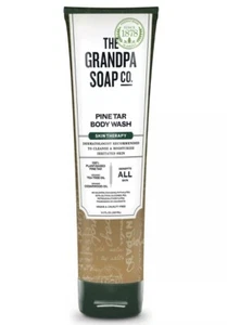 The Grandpa Soap Co. Kiefernteer Duschgel Hauttherapie für gereizte Haut 9,5 Oz. - Bild 1 von 4