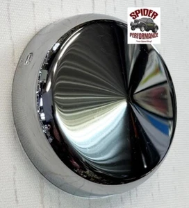 Steering wheel chrome horn button kit - Picture 1 of 3