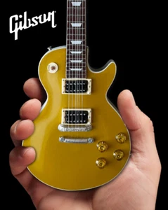 AXE HEAVEN Gibson Les Paul Standard Slash “Victoria” Goldtop Mini Guitar Gift - Picture 1 of 3