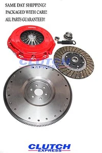 A.F STAGE 1 CLUTCH KIT+IRON FLYWHEEL 1986-1995 FORD MUSTANG 5.0L 302' ENGINE * - Picture 1 of 5