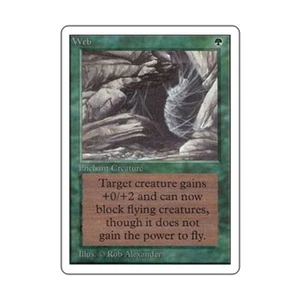 WOTC MtG Unlimited Web (R) EX - Picture 1 of 1
