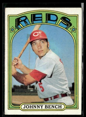 Topps Johnny Bench 1972 EX/MT Set Break #433 Foto 1 de 2