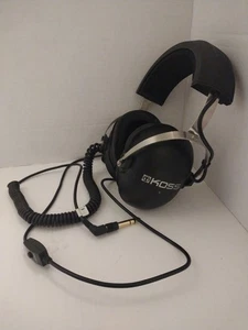 KOSS QZ-99 PASSIVE NOISE REDUCTION WIRED OVER EAR STEREO HEADPHONES W/ Adapter  - Picture 1 of 5