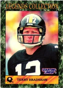 1995 Starting Lineups Legends Collection Card - Terry Bradshaw  Steelers - Picture 1 of 2