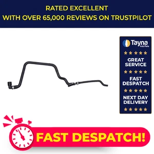 Heater Hose fits BMW 650 E63, E64 4.8 05 to 10 N62B48B Coolant Gates 17127542540 - Picture 1 of 7