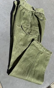 British Army 1950 Pattern Jungle Green Trousers – Gurkha, Waist 31-33” 1955 - Picture 1 of 7