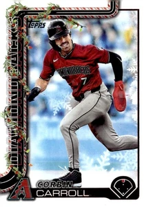 2025 Topps Holiday Base #H158 Corbin Carroll Arizona Diamondbacks - Bild 1 von 3