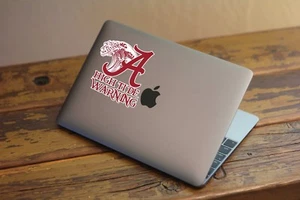08-01-08 Alabama Hochwasserwarnung Vinyl Aufkleber Abziehbild Crimson Tide Roll Tide - Bild 1 von 2