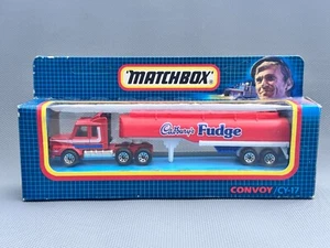 Matchbox Convoy CY17 Scania Cadbury's Fudge Tanker Truck - Picture 1 of 4