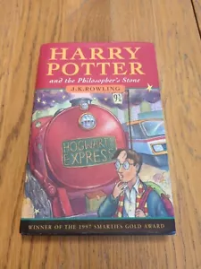 Harry Potter And The Philosopher’s Stone J K Rowling First Edition HB book 5th - Picture 1 of 17