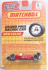 1990 Matchbox #74 - MB203 - F - Grand Prix Racing Car - Picture 1 of 1