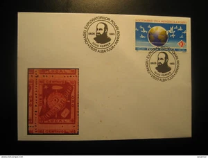 ALBA IULIA 1993 Iuliu POPPER Antarctic Cancel Cover ROMANIA Pole Polar Antarctiq - Imagen 1 de 1