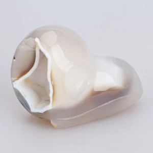 491g 4.3" Natural Geode Agate Quartz Crystal Hand Carved Bird Head Carving 0218 - Picture 1 of 8