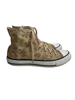 Converse Chuck Taylor All Star High in Lurex Camo - Image 1 of 4