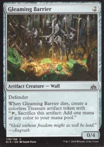 GLEAMING BARRIER 178/196 RIVALS OF IXALAN MTG MAGIC NM - Picture 1 of 1