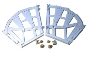 Schuhschrankbeschlag Dreifach Dreh-Kippbeschlag für Schuhschrank Mechanismus - Bild 1 von 7