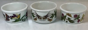 Vintage The Botanic Garden Set Of 3 Portmeirion Ramekins 1972 England 6 Oz - Picture 1 of 16