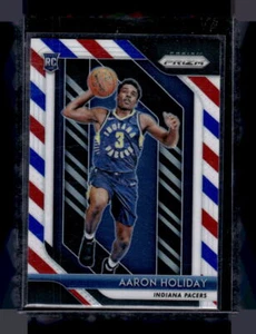 2018-19 Panini Prizm #114 Aaron Holiday Prizms rojo blanco y azul - Imagen 1 de 2