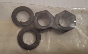 1928-31 Ford Model A Front Brake Shaft Housing Retaining nut set, A-2250-S - Picture 1 of 2