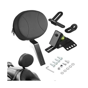 Adjustable Driver Backrest for Harley Davidson, Motorcycle Rider Backrest Fit... - Picture 1 of 7