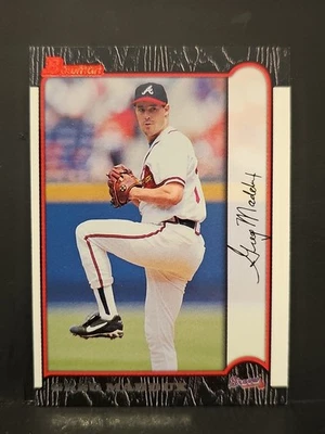 1999 Bowman No10 Грег Мэддокс HOF BRAVES - Изображение 1 из 2