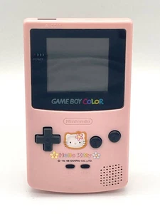 Sanrio Hello Kitty Rosa Nintendo Game Boy Color GBC Funzionante JP - Foto 1 di 5