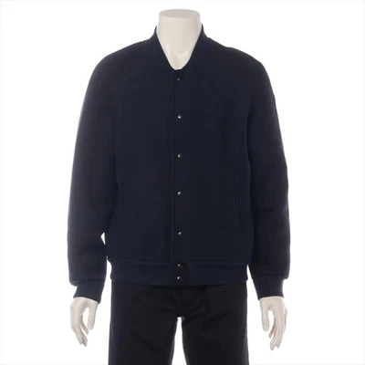 Moncler MAGLIA 16 years Wool Jacket L Men's Navy Blue  B20918403300 There is a s - Image 1 of 4