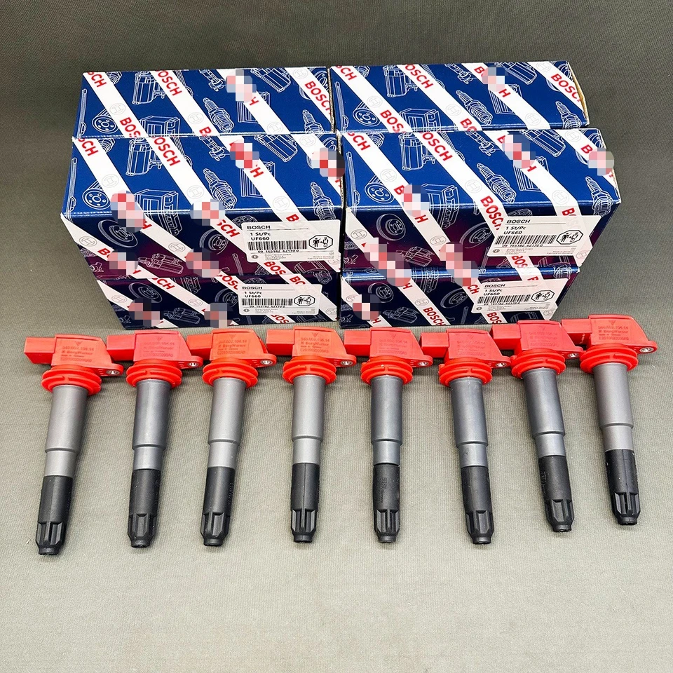 8x Ignition Coil 94860210414 For Porsche Cayenne Panamera 4.8L V8 Panamera 3.6L  Foto 1 de 4