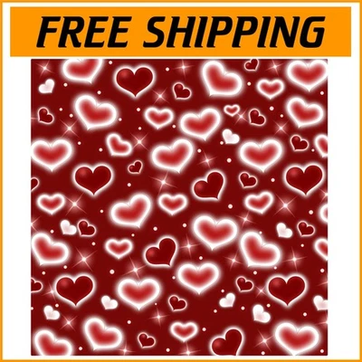 高分辨率10x10英尺红色乙烯基背景 - 适合情人节和派对 — 第 1/2 张图片