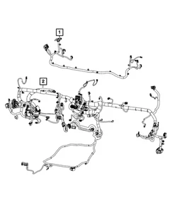 Genuine Mopar Instrument Panel Wiring 68549813AC - Picture 1 of 4