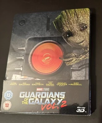 Guardians of the Galaxy Vol.2 4K UHD Blu Ray Steelbook mint sealed Marvel - Image 1 of 2