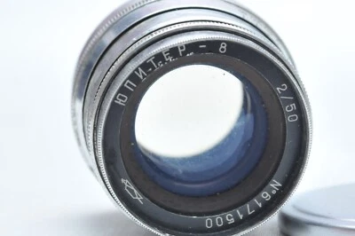 Soviet USSR 50mm f2 Lens Portrait Zenit m39 LTM - Image 1 of 3