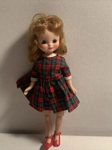 1950s 8" AC Betsy McCall Doll - Light Brn Hair Holiday Dress First Edition (M5) - Picture 1 of 14