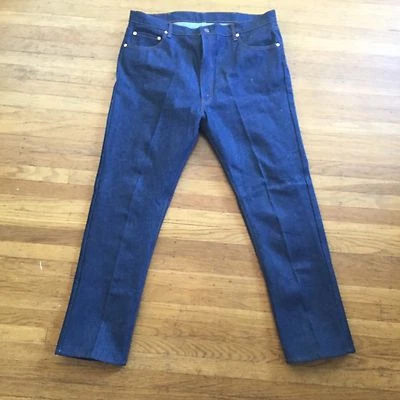 Vtg 80s Levis Dead stock 505 501s Jeans Usa Ykk Zipper 44 32 - Image 1 of 4