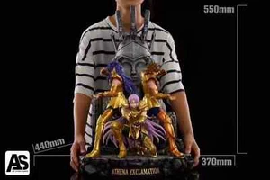 Mu Milo Aiolia Athena Exclamation Resin Statue YY Studios Custom auf Lager - Bild 1 von 7