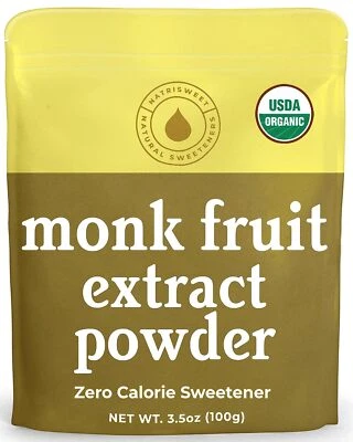 NatriSweet Monk Fruit Extract, 3.5oz, Zero-Carb Sugar Substitute, 322 Servings - image 1 of 4