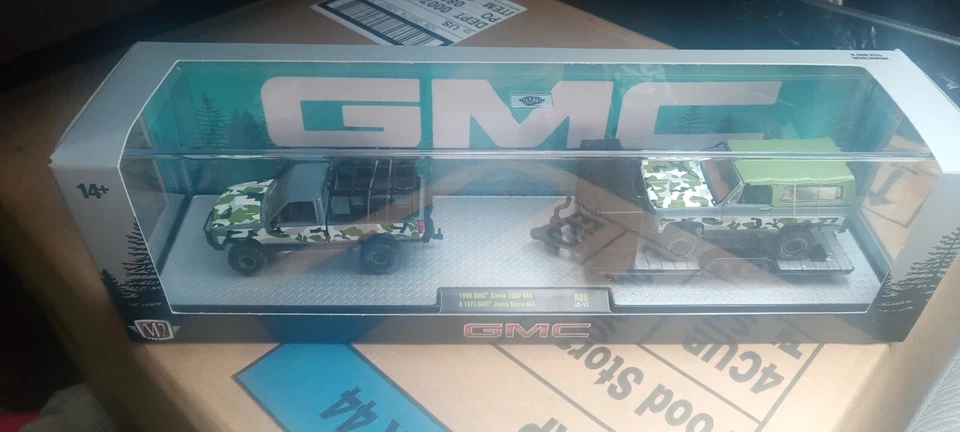 2025 M2 machines 1998 GMC Sierra 1500 4x4 and 73 GMC Jimmy Sierra 4x4 r86 - Image 1 of 1