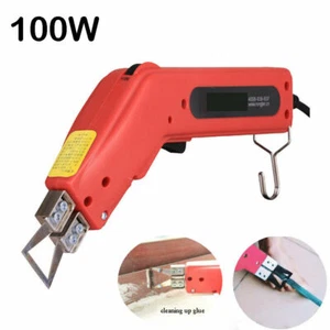 Herramienta de corte de cinta con cuchillo caliente eléctrico de 100 W para limpieza de pegamento de vidrio - Imagen 1 de 9